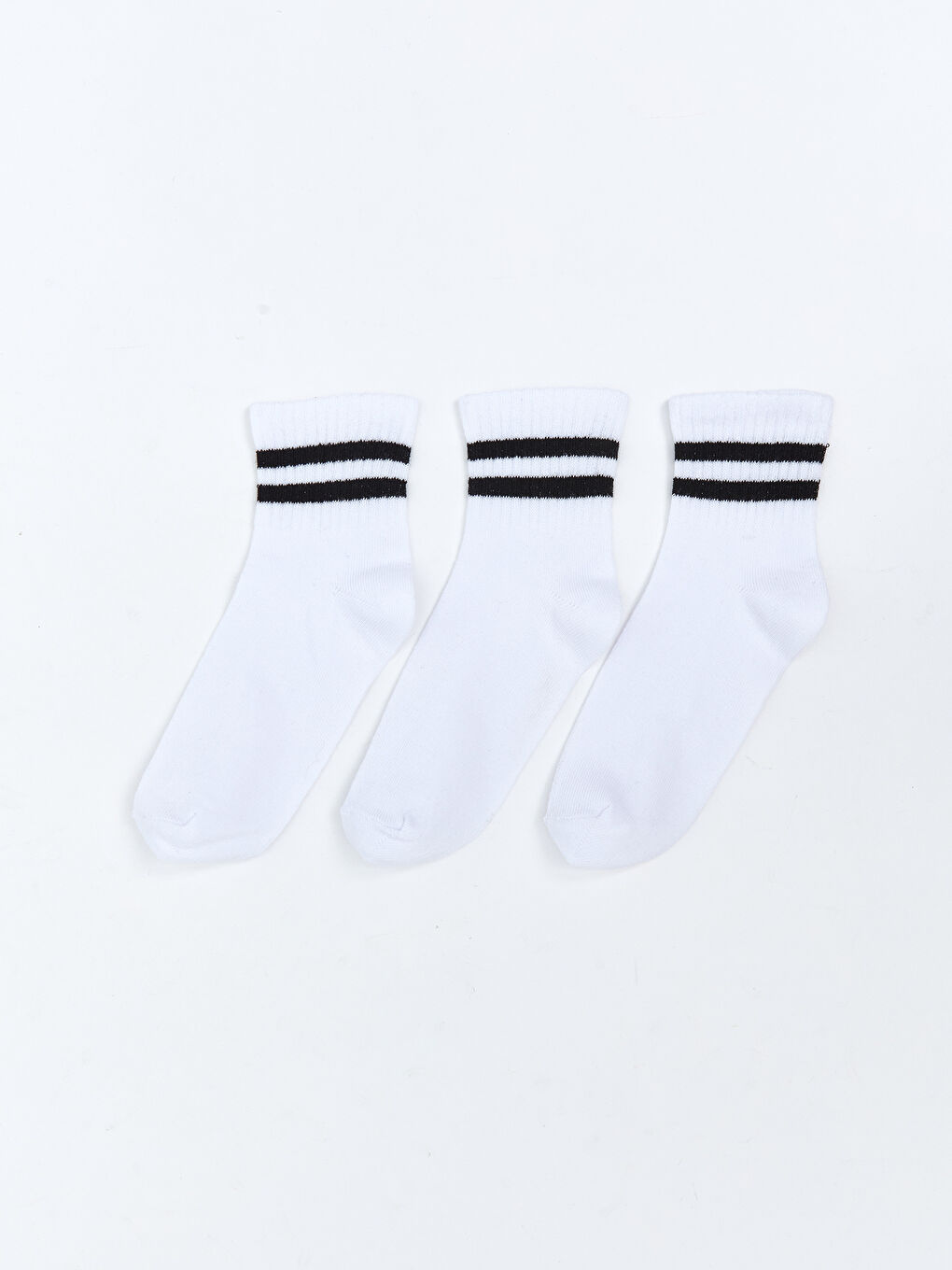 LCW Kids Striped Boys' Ankle Socks 3-Pack -W5EO41Z4-J5E