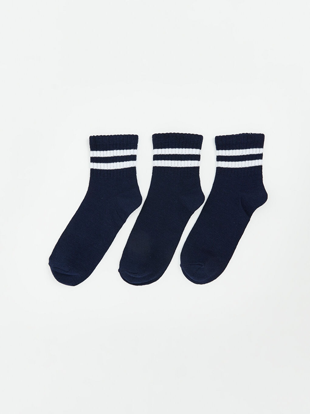 LCW Kids Striped Boys' Ankle Socks 3-Pack -W5EO41Z4-JHE