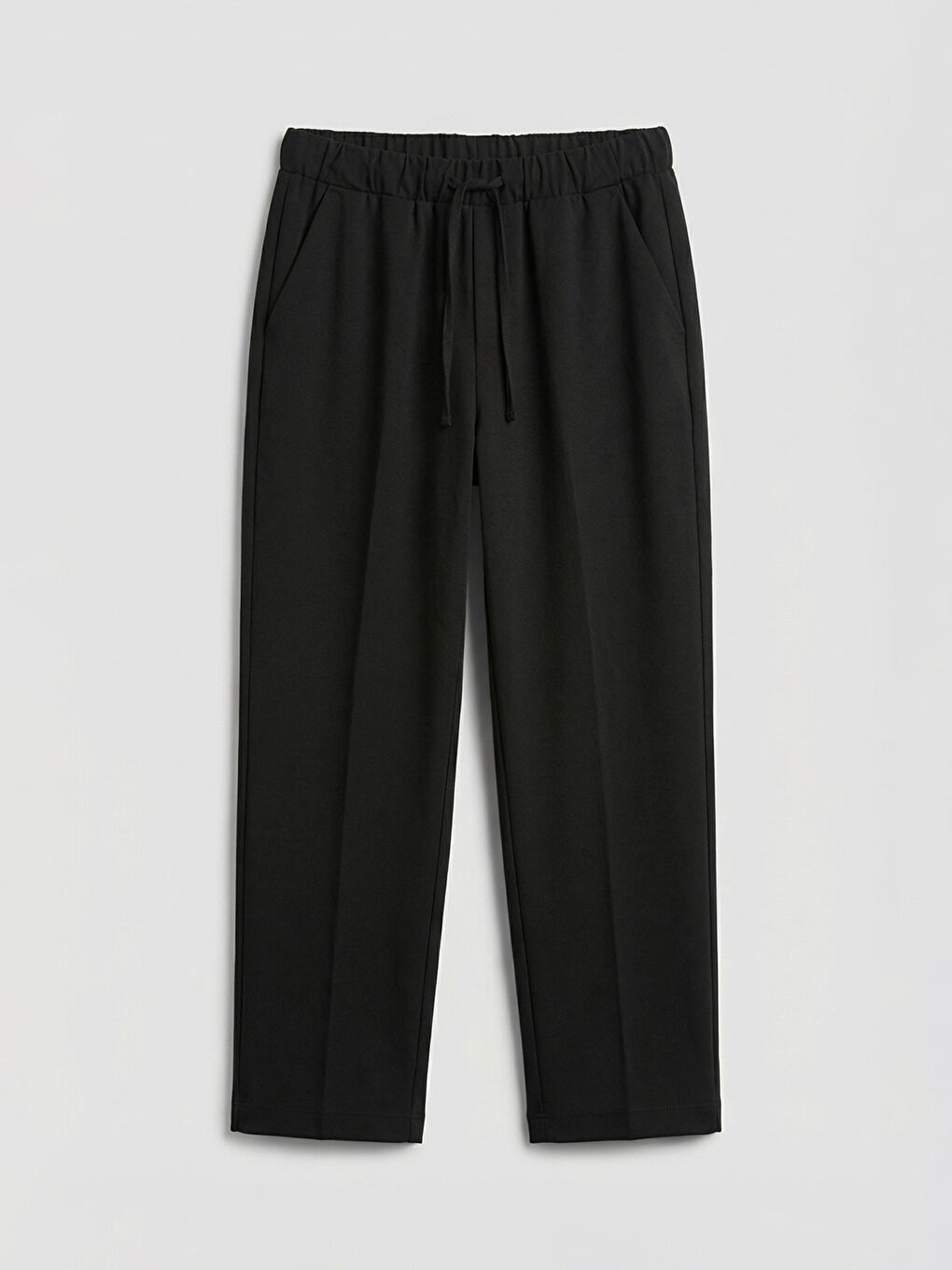 Plus Size Elastic Waist Women's Trousers