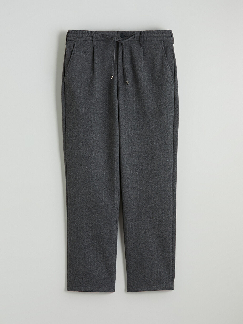 Antrasit Standart Kalıp Erkek Pantolon-4