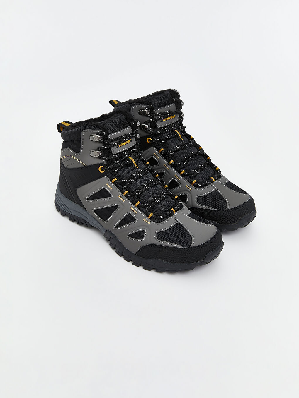 Мужчины Антрацитовый Ботинки