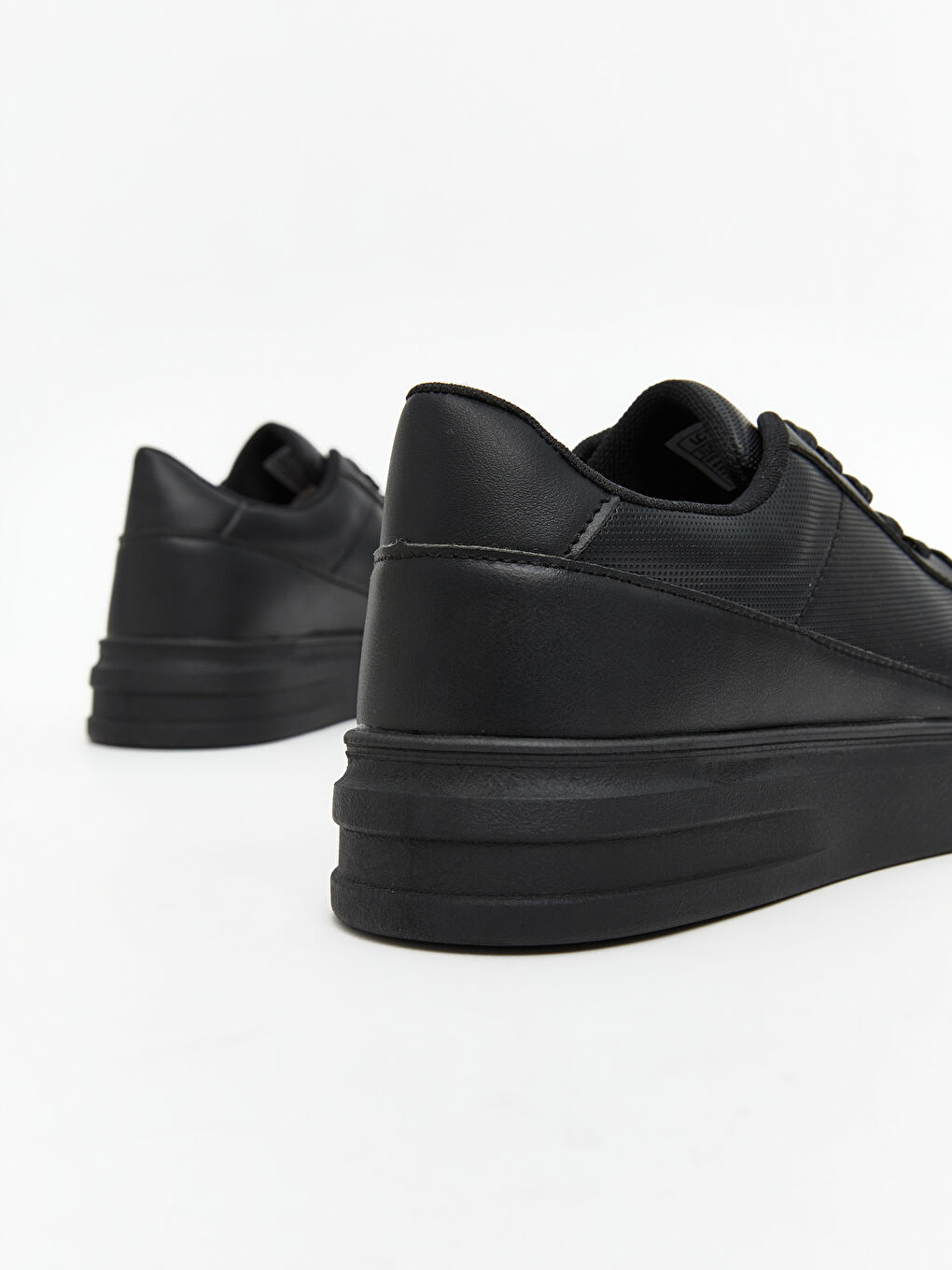 Faux Leather Men's Sports Shoes-4