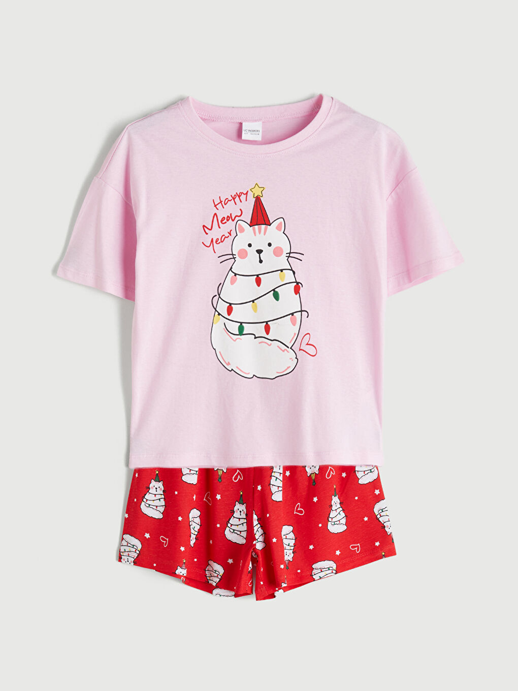 Girl PINK Shortie Pyjama Set