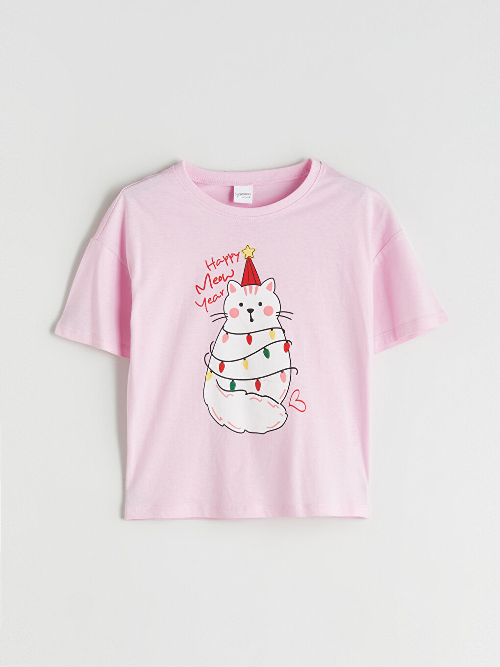 Girl PINK Shortie Pyjama Set-1