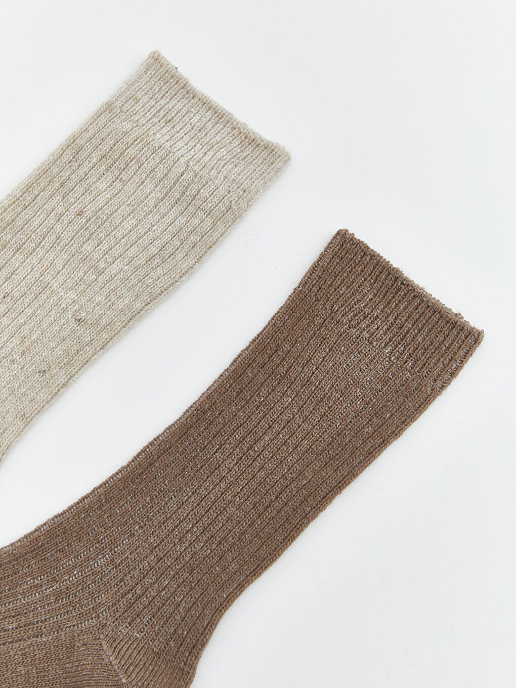Women's Plain Ankle Socks 2 Pack-1