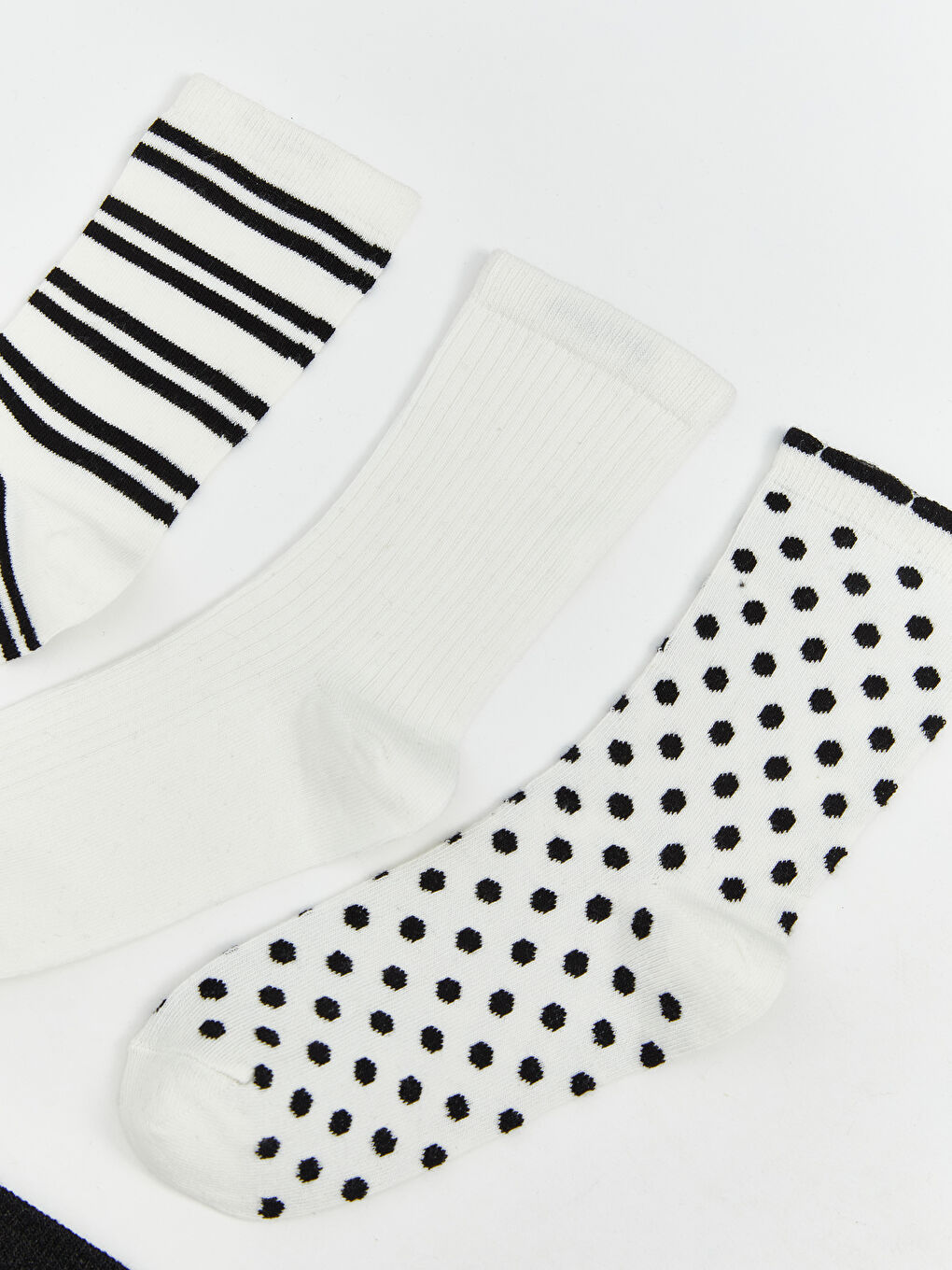 Узорчатые женские носки до щиколотки, комплект из 5 штук-1