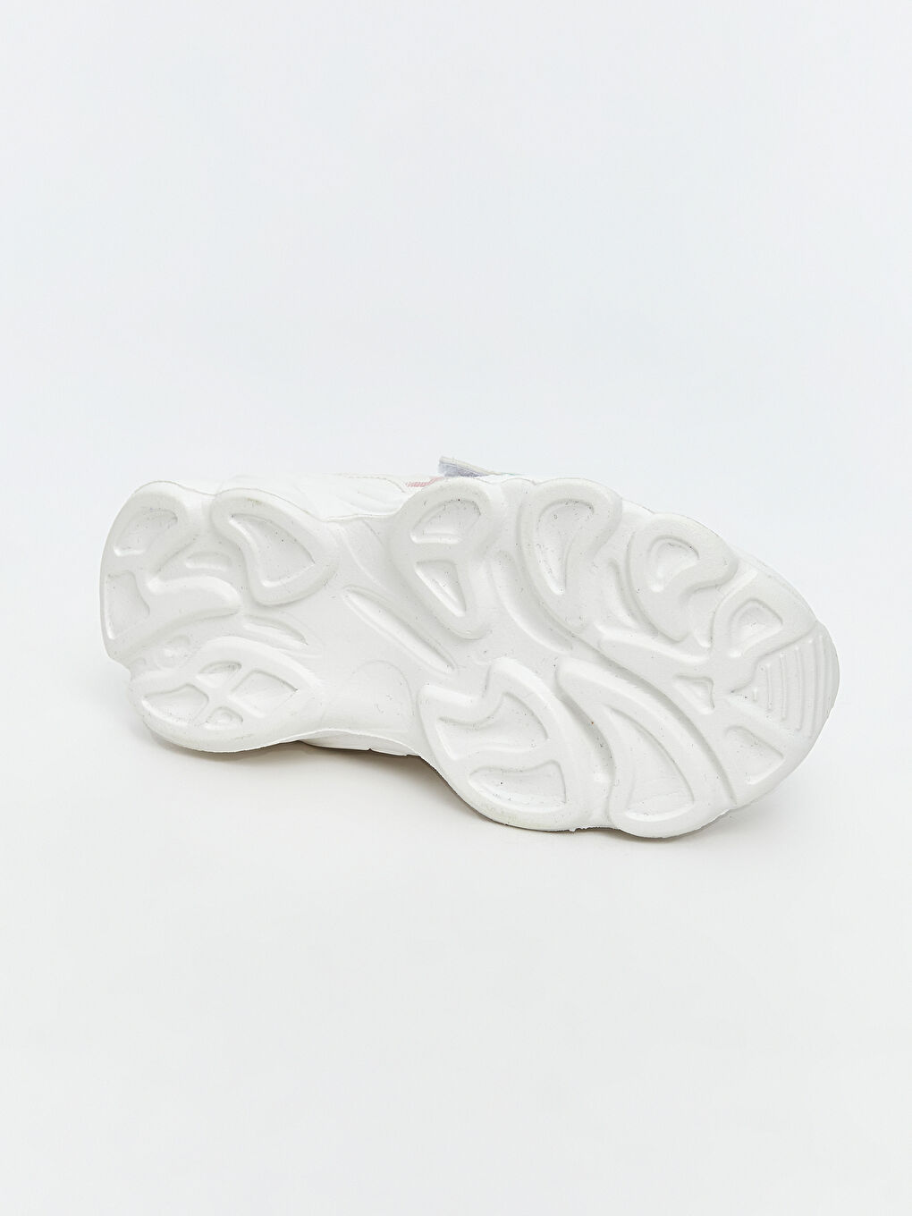 Beyaz Bağcık ve Cırt Cırtlı Kız Bebek Spor Ayakkabı-3