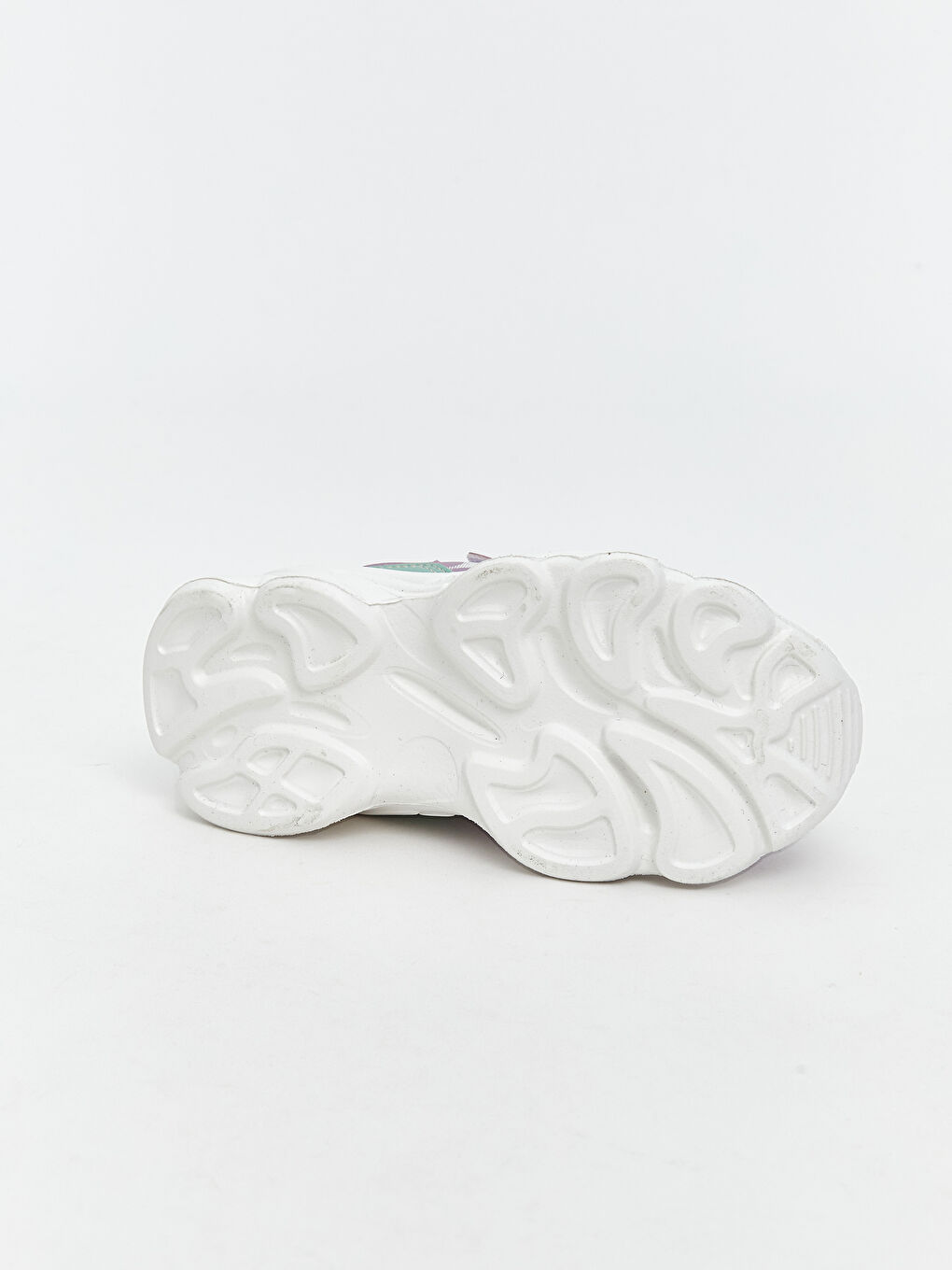 Lila Bağcık ve Cırt Cırtlı Kız Bebek Spor Ayakkabı-3