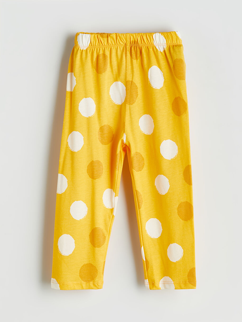 Sarı Beli Lastikli Erkek Çocuk Pijama Alt