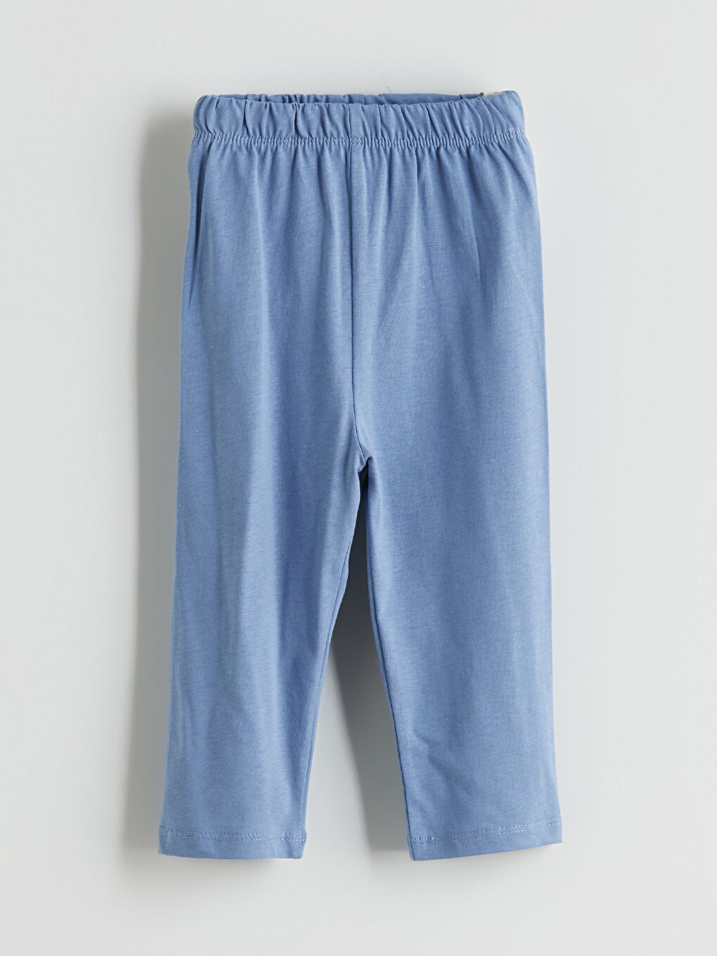 Mavi Beli Lastikli Erkek Çocuk Pijama Alt