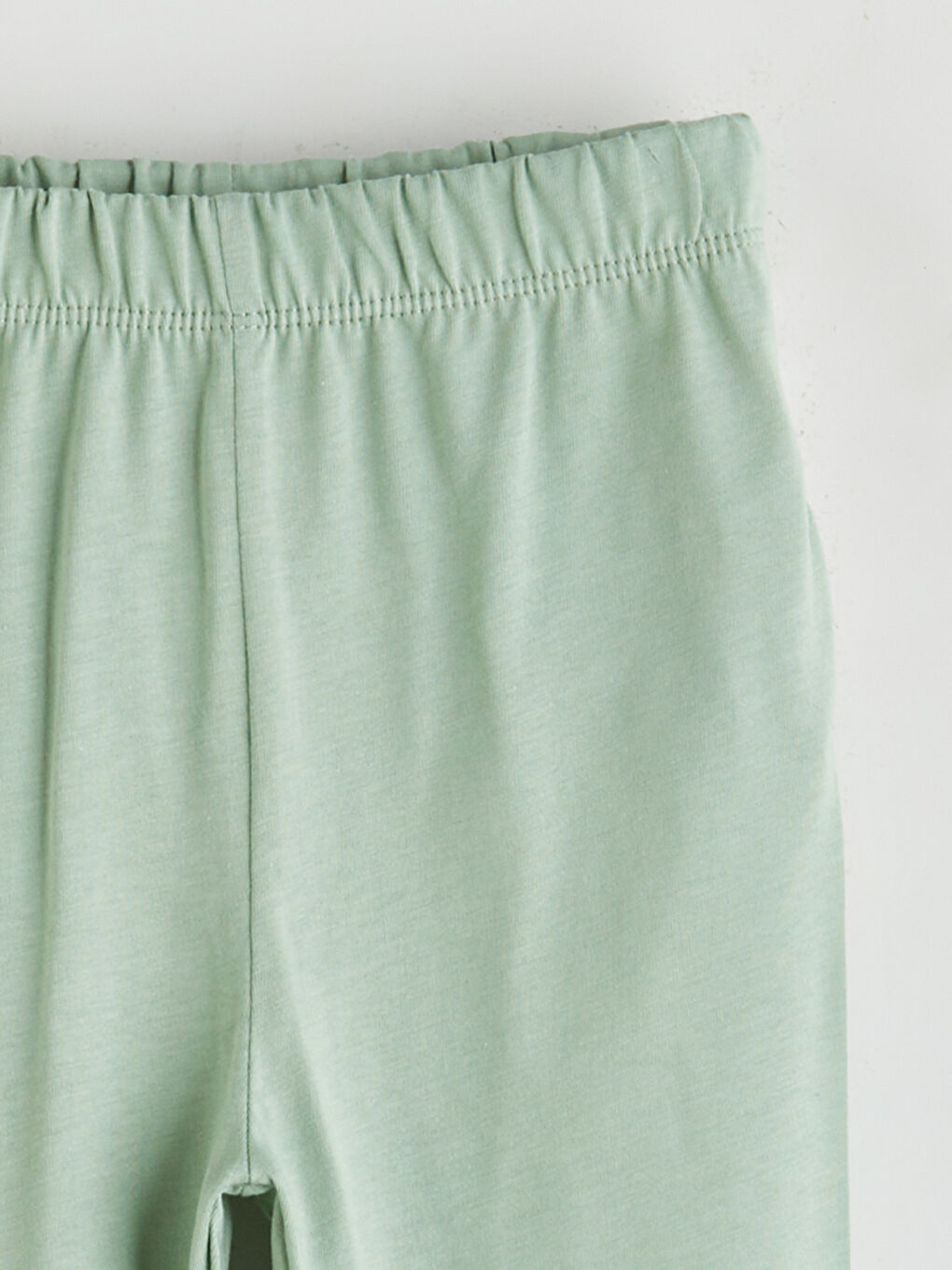 Yeşil Beli Lastikli Erkek Çocuk Eşofman Alt-1