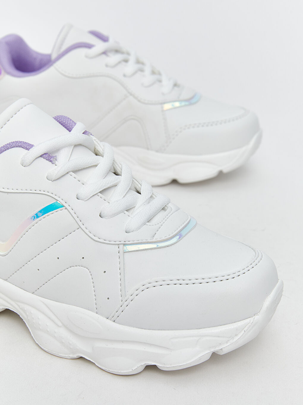 Lace-up Girls' Sneakers-2