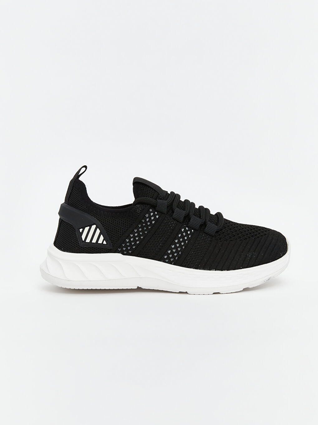 Siyah Bağcıklı Kız Çocuk Spor Ayakkabı-2