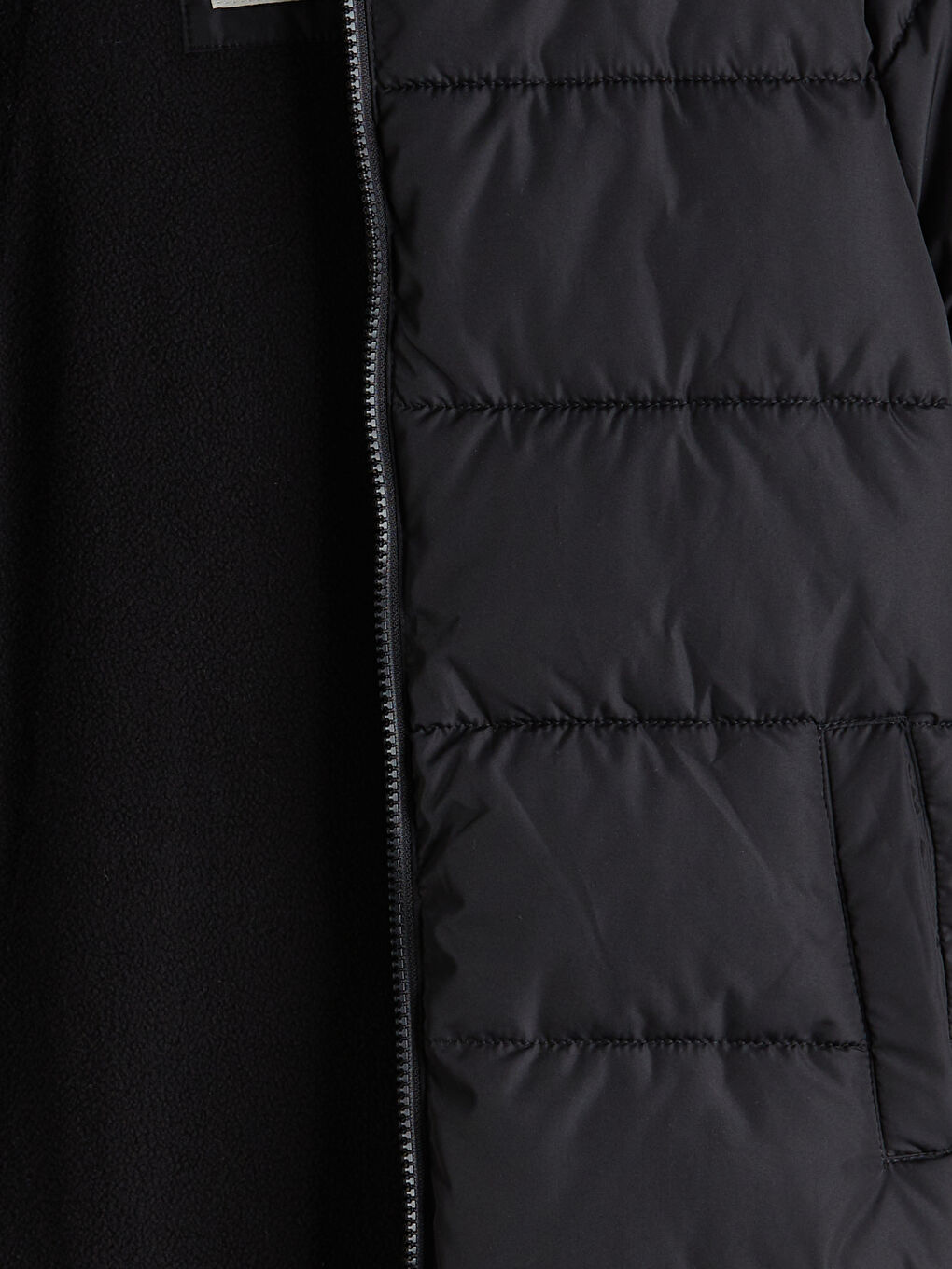 Puf jakna sa kapuljačom za devojčice-1