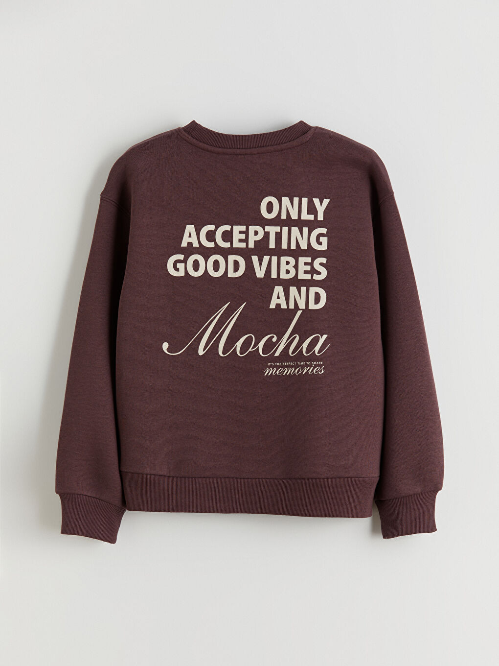 Back Printed Girls' Sweatshirt-5