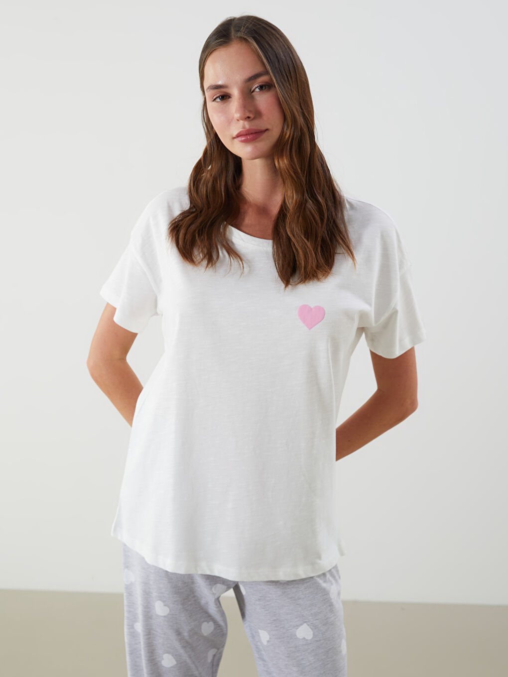 LCW DREAM سێتی بیجامە خۆڵه‌مێشی ژن -W5ER32Z8-LRW