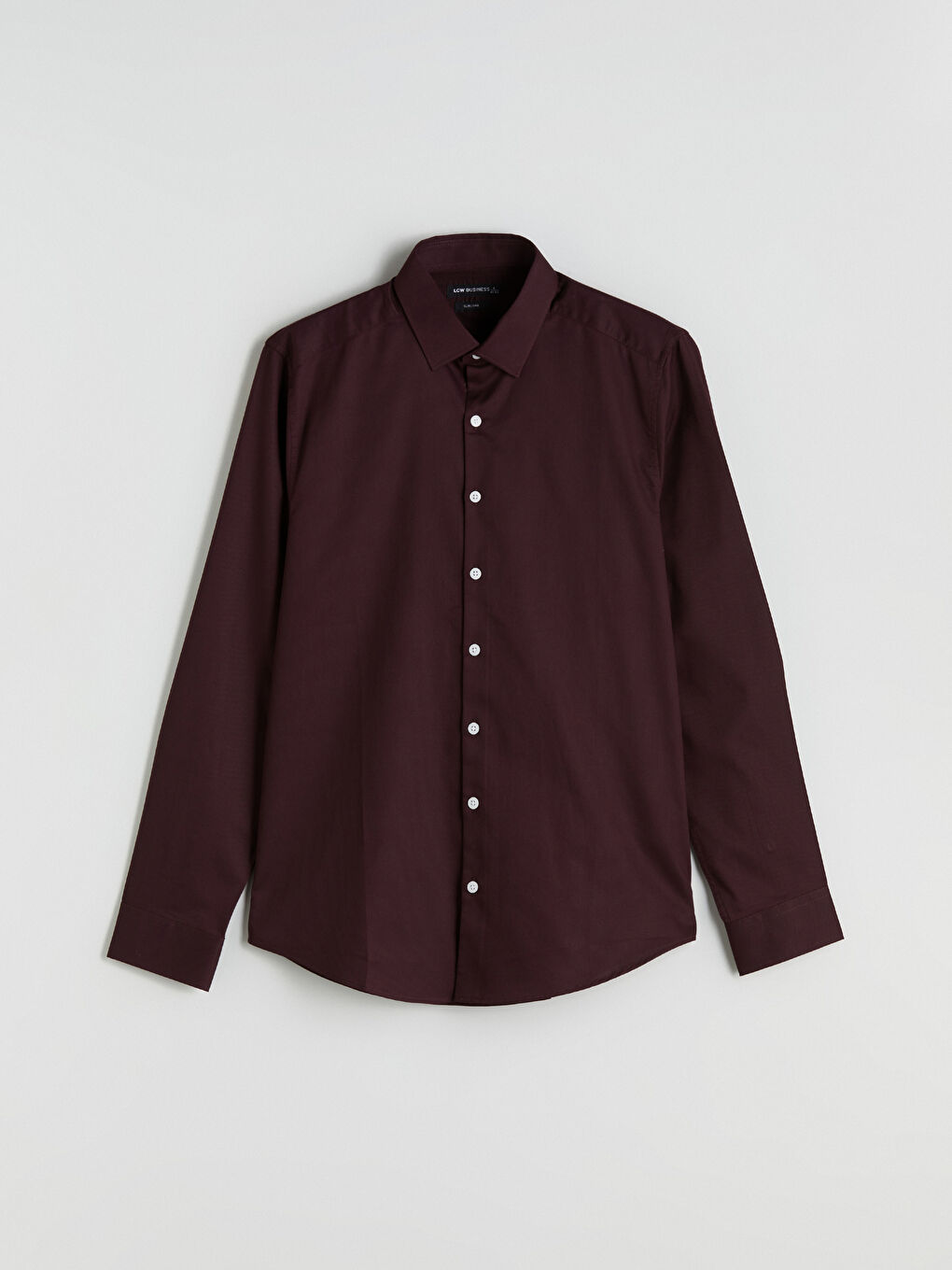 Рубашка Мужская Габардиновая Приталенного Кроя-4