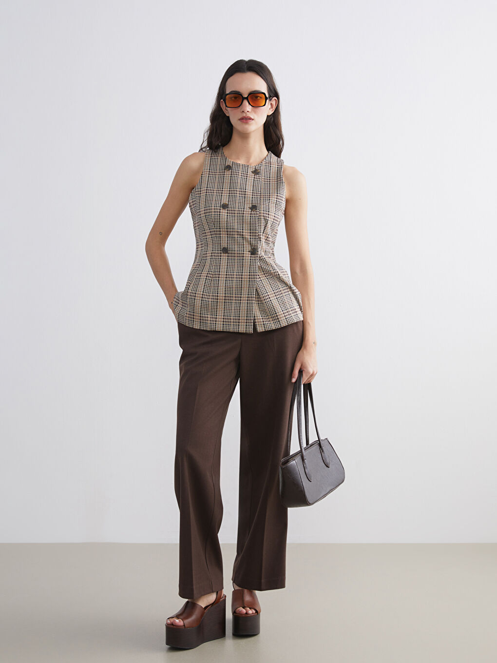 Elasticated Waist Women's Trousers