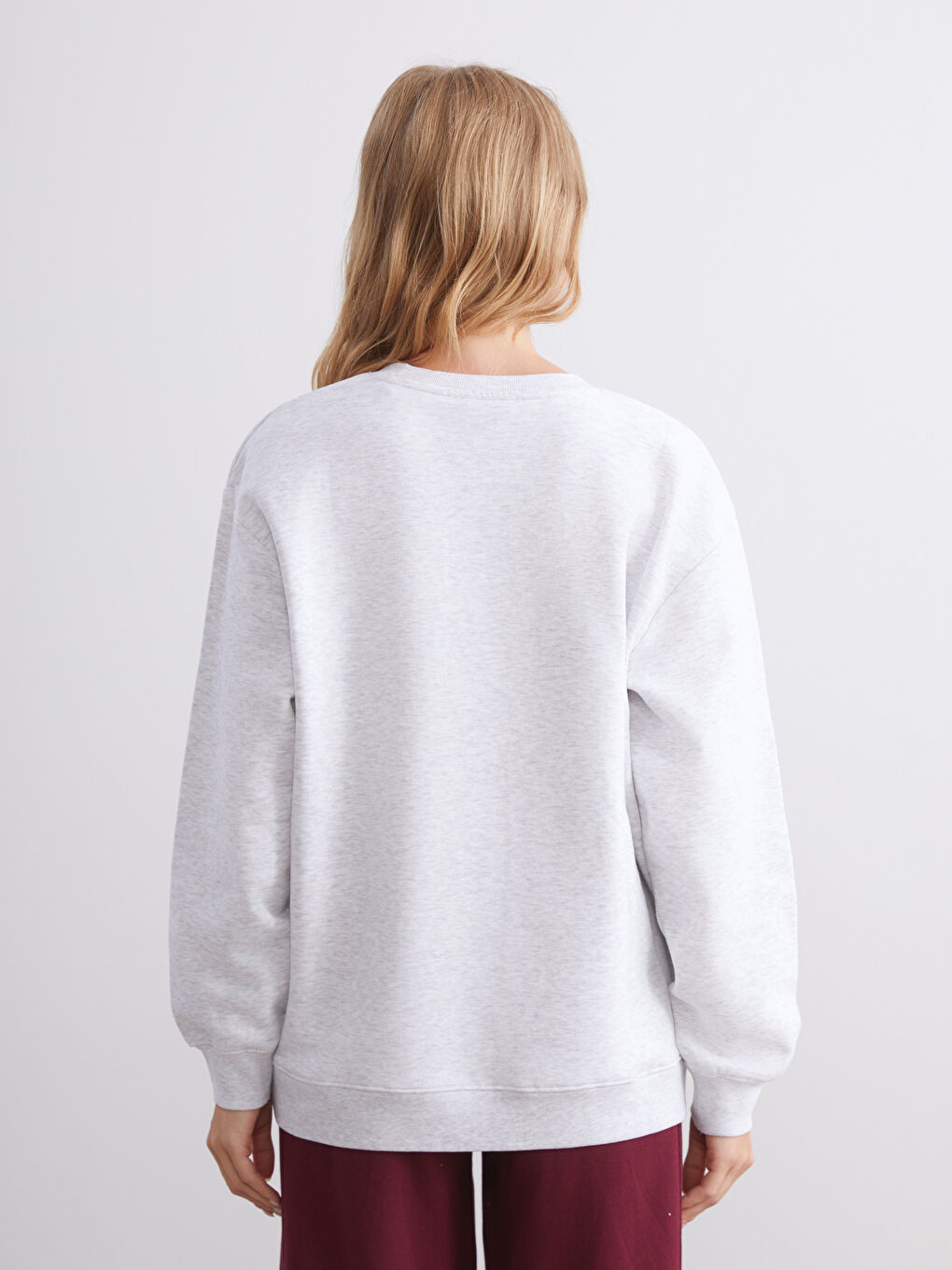 Woman GREY Sweatshirt-3