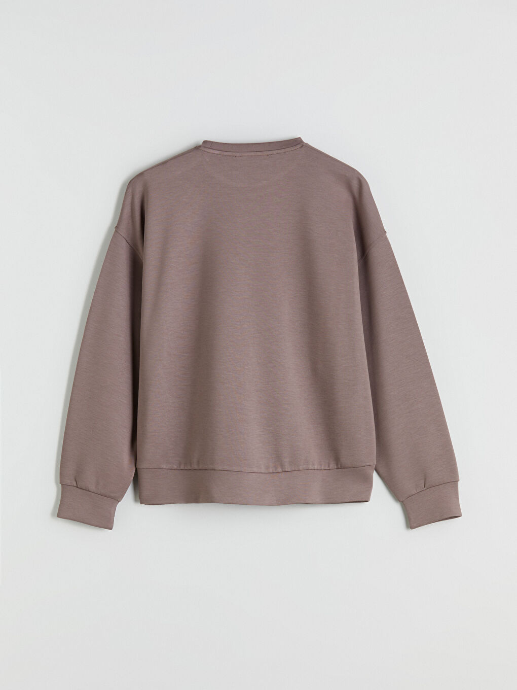 Crew Neck Oversize Women's Thick Sweatshirt-5