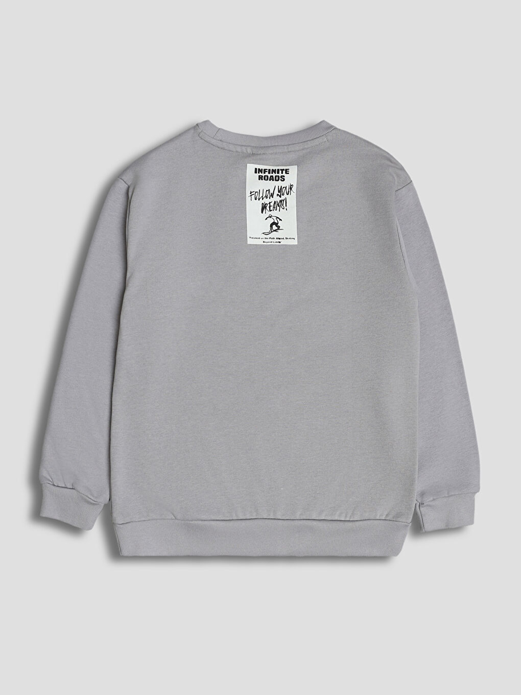 Sweat-shirt Épais Imprimé pour Garçons à Col Rond-1