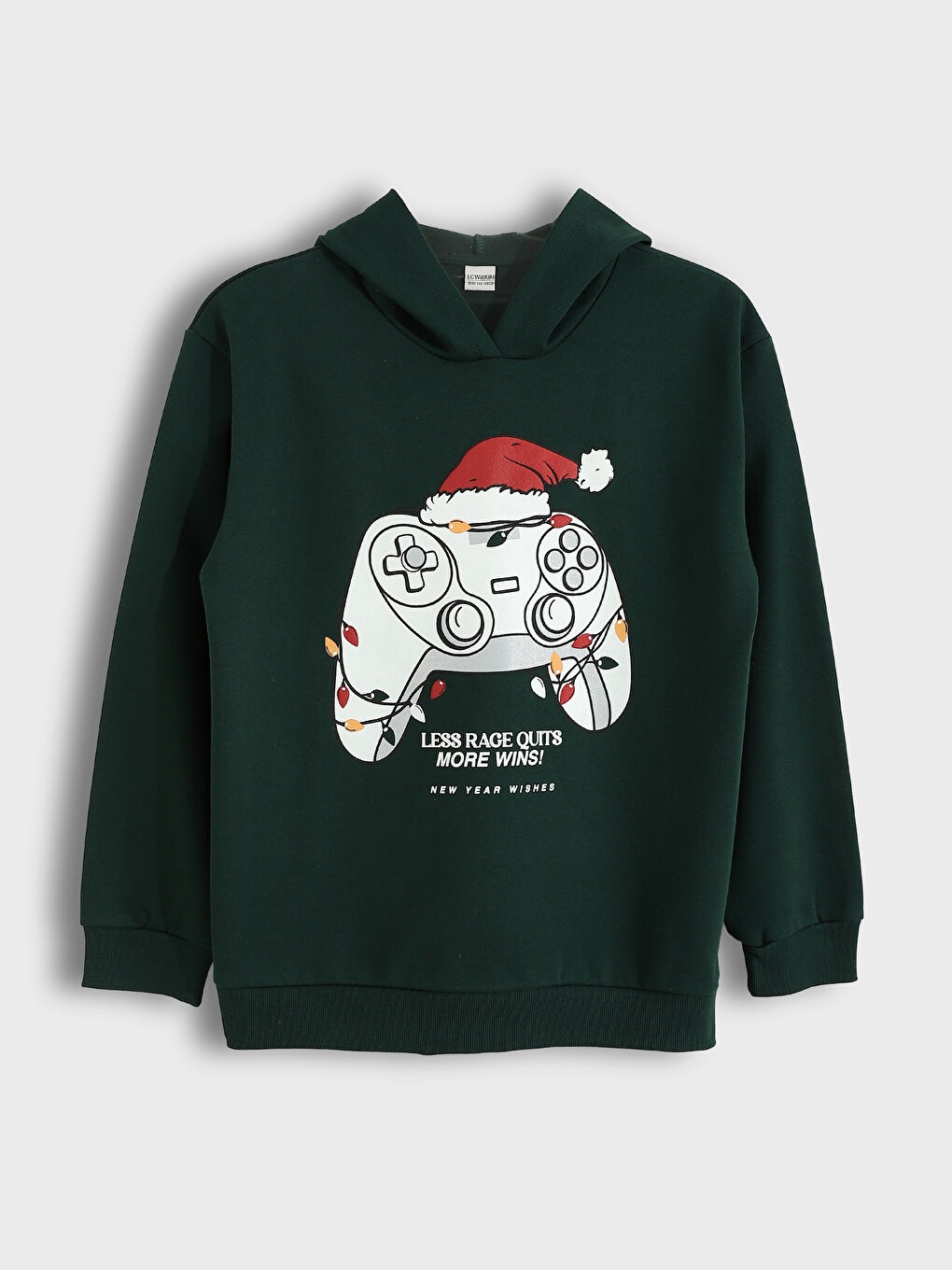 Printed Long Sleeve Boys' Hoodie