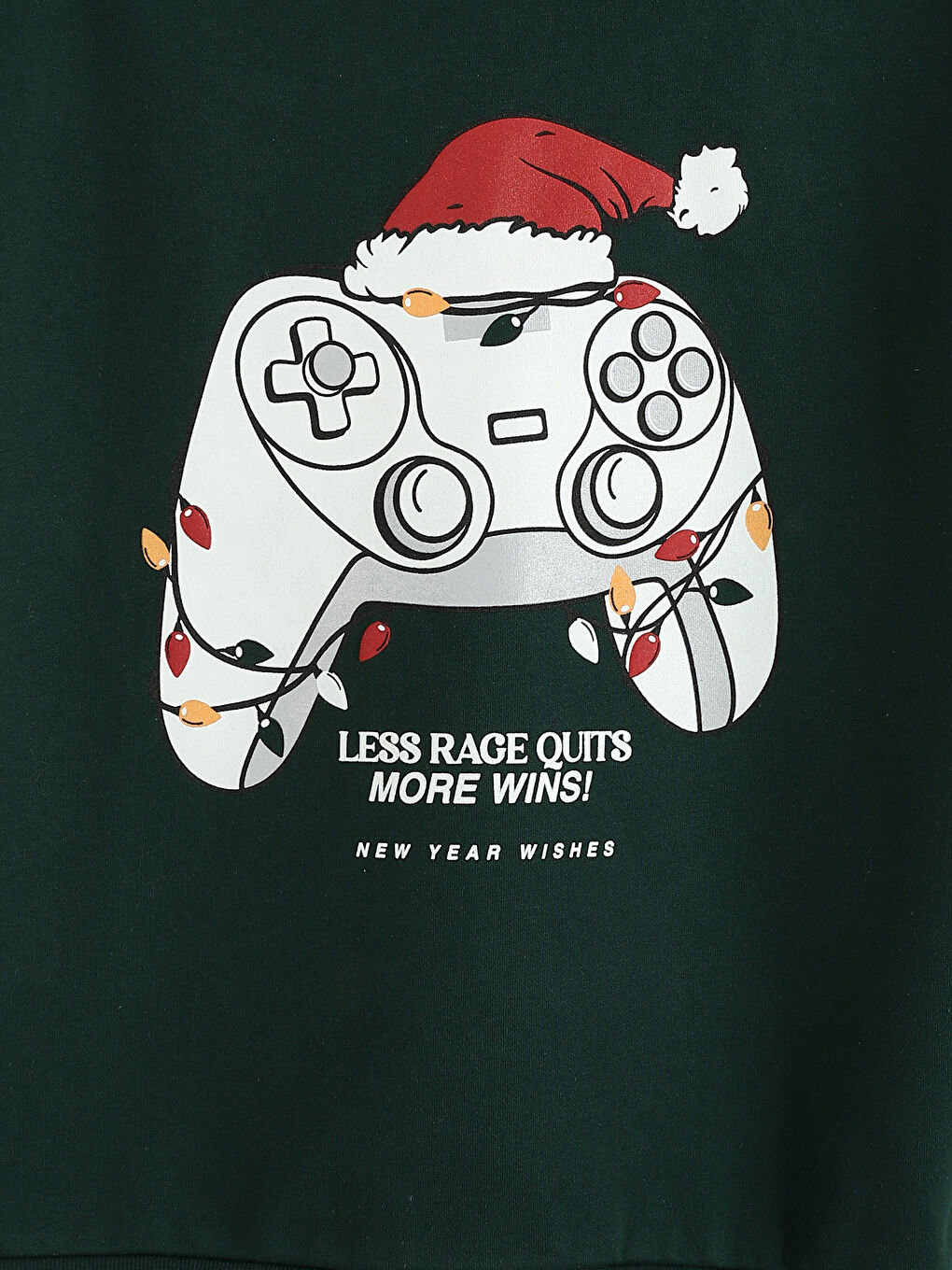 Printed Long Sleeve Boys' Hoodie-3