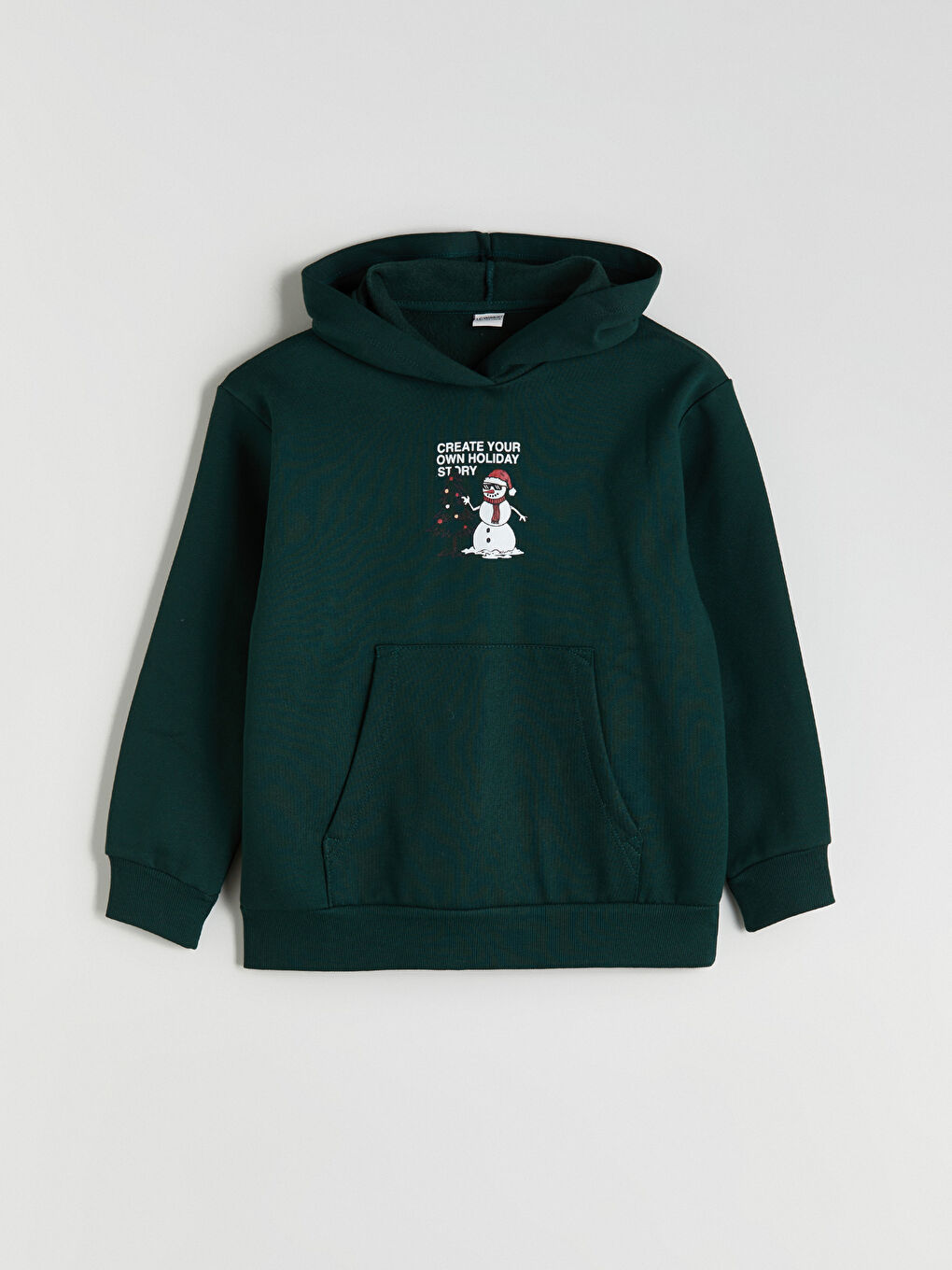 Sweat-Shirt Épais à Capuche de Noël pour Garçons-1