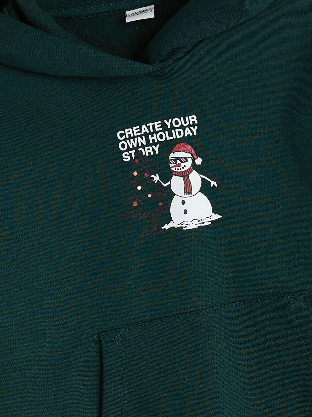 Sweat-Shirt Épais à Capuche de Noël pour Garçons-2