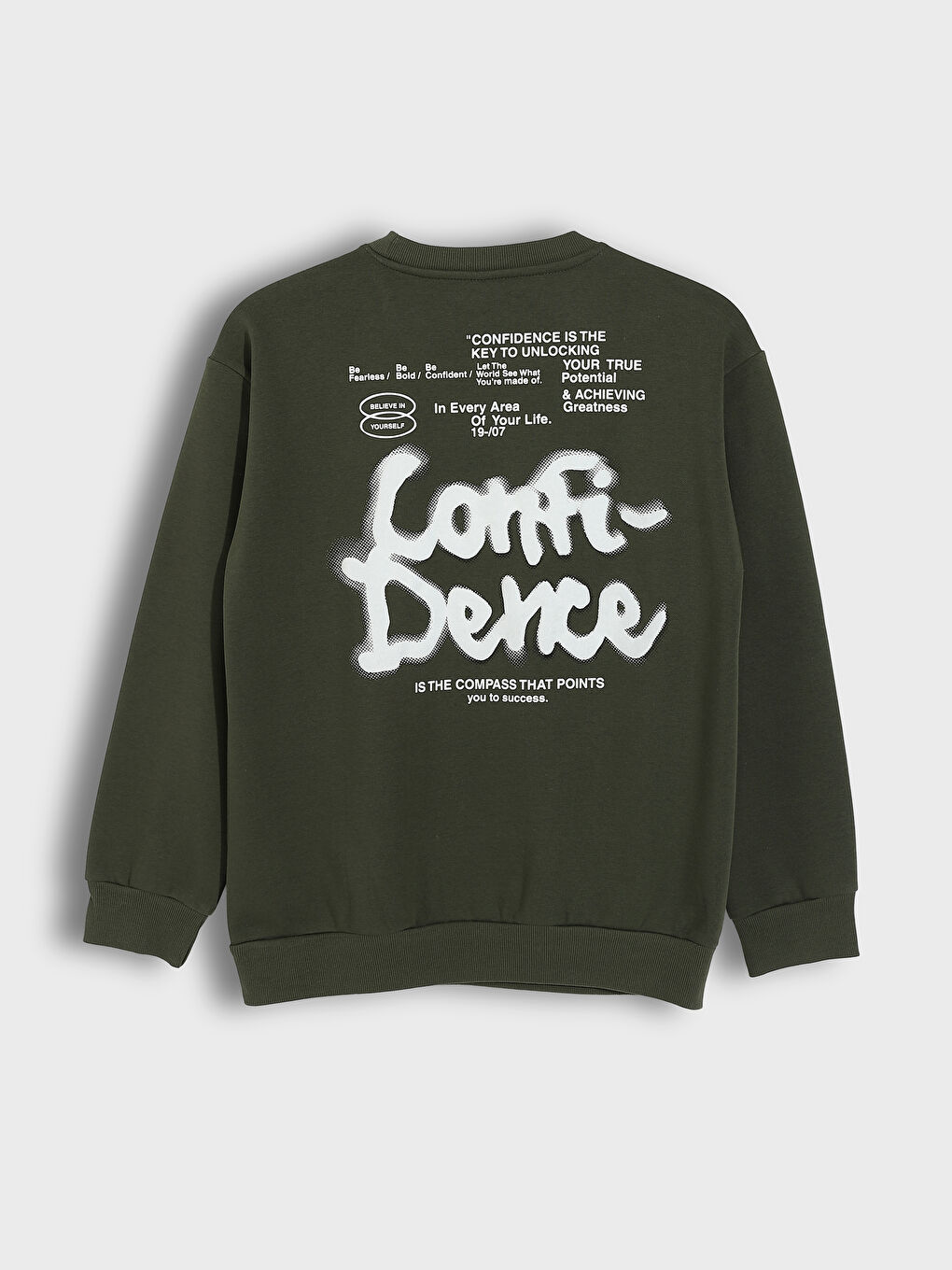 Crew Neck Boys' Sweatshirt-1