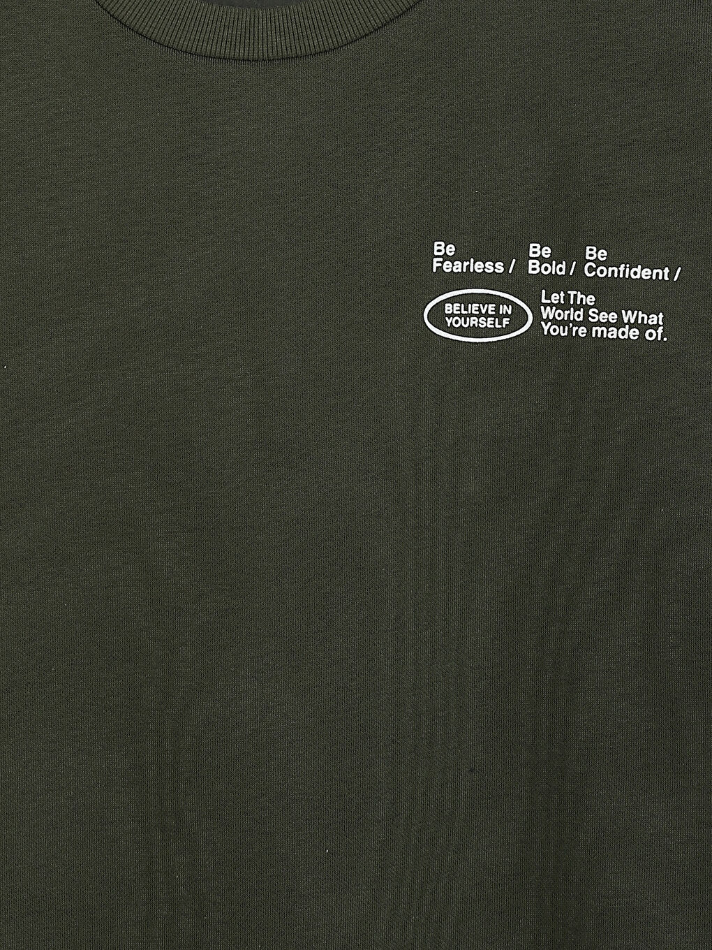 Crew Neck Boys' Sweatshirt-2