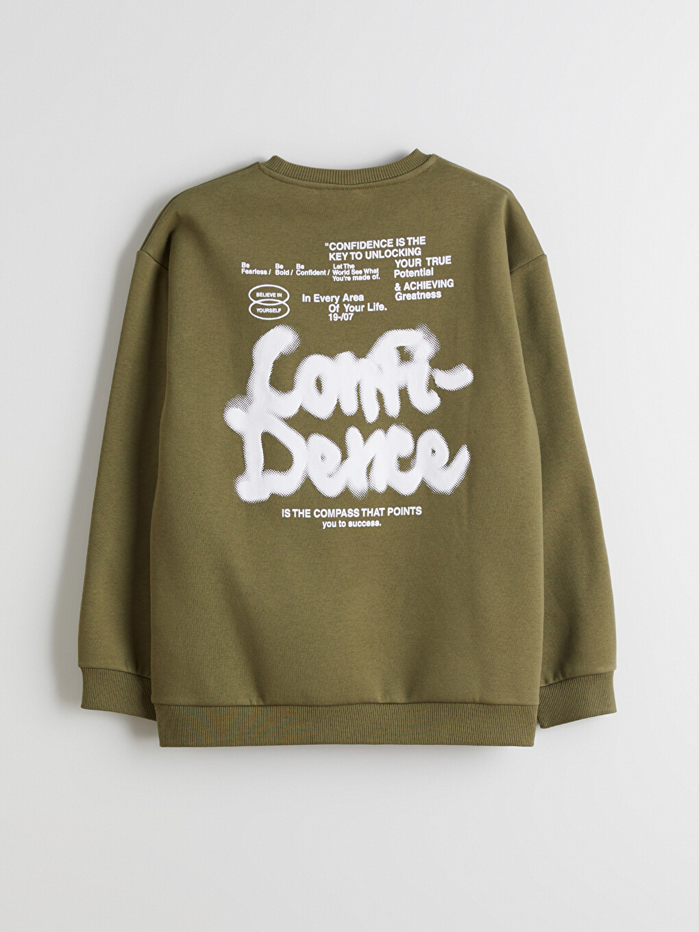 Crew Neck Boys' Sweatshirt-4