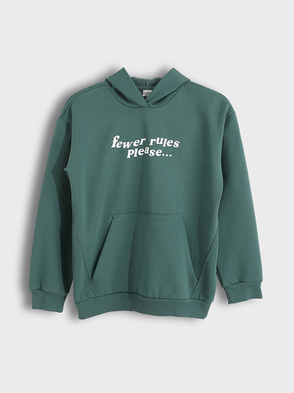 Printed Long Sleeve Boys' Hoodie