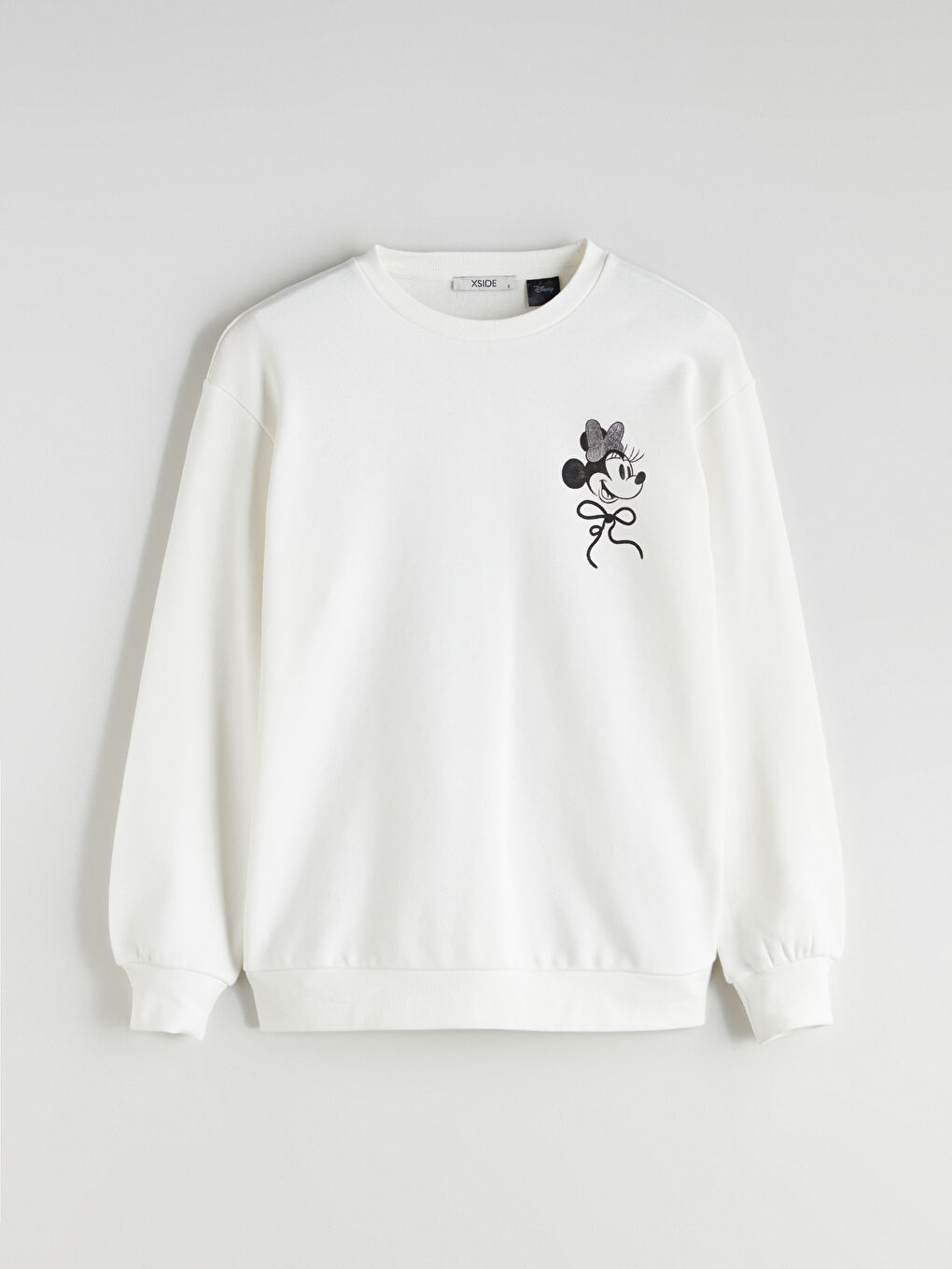 Minnie Mouse Printed Women's Thick Sweatshirt-5