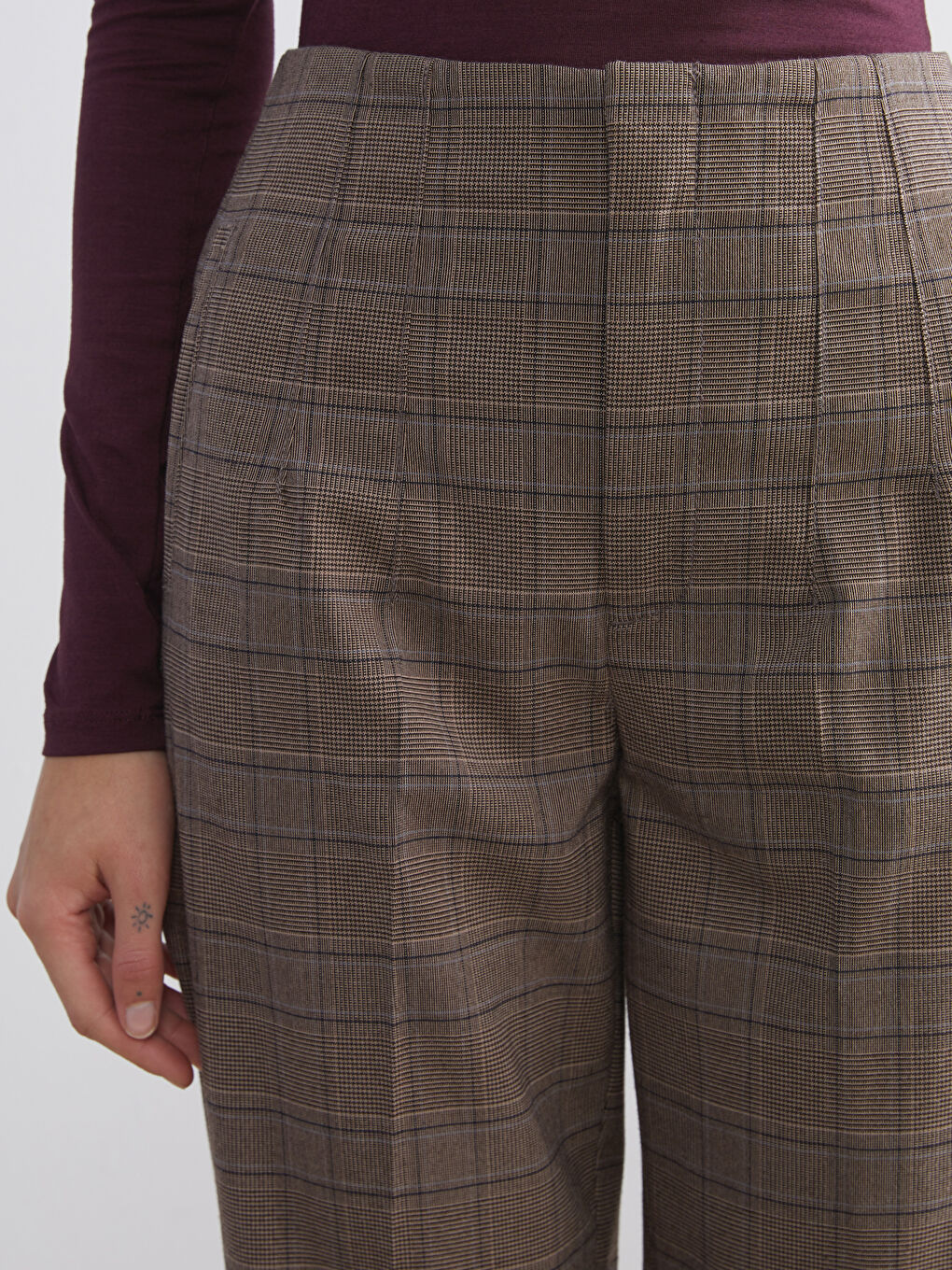 Жена Кафяво Панталон-2