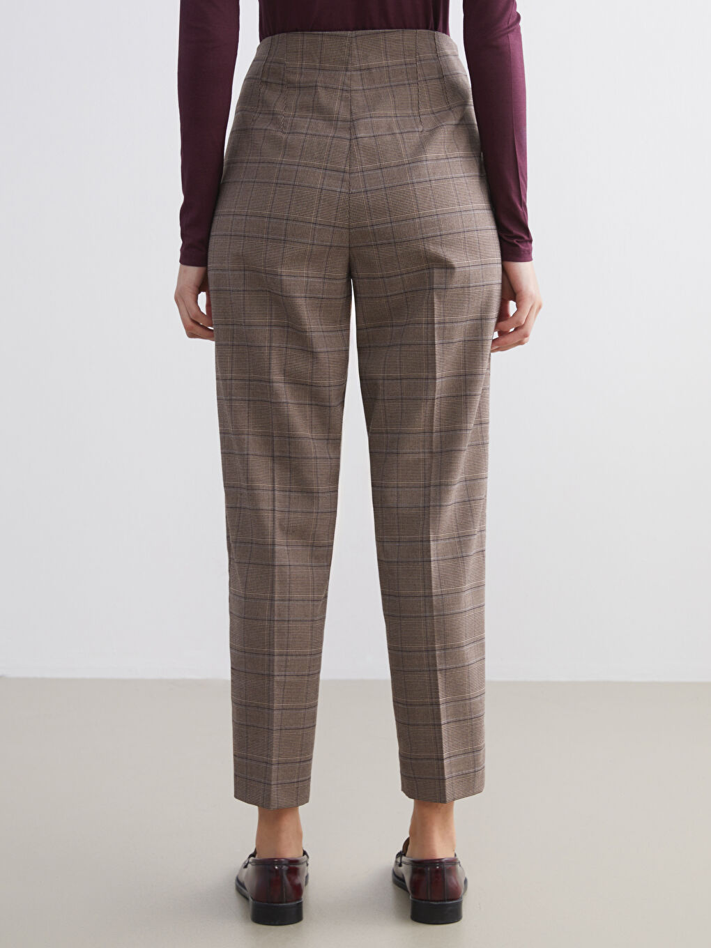 Жена Кафяво Панталон-3