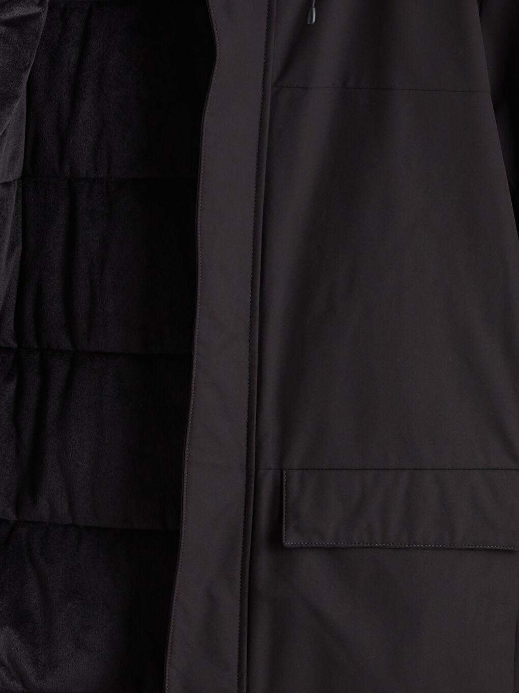 Standard Fit Hooded Men's Coat-7