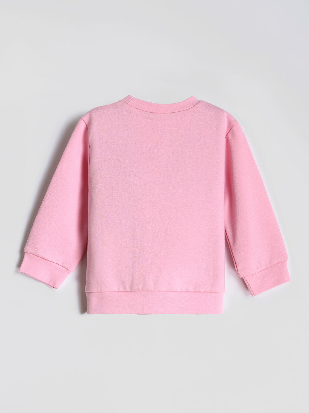 Crew Neck Printed Baby Girls' Sweatshirt 2 Pack-4