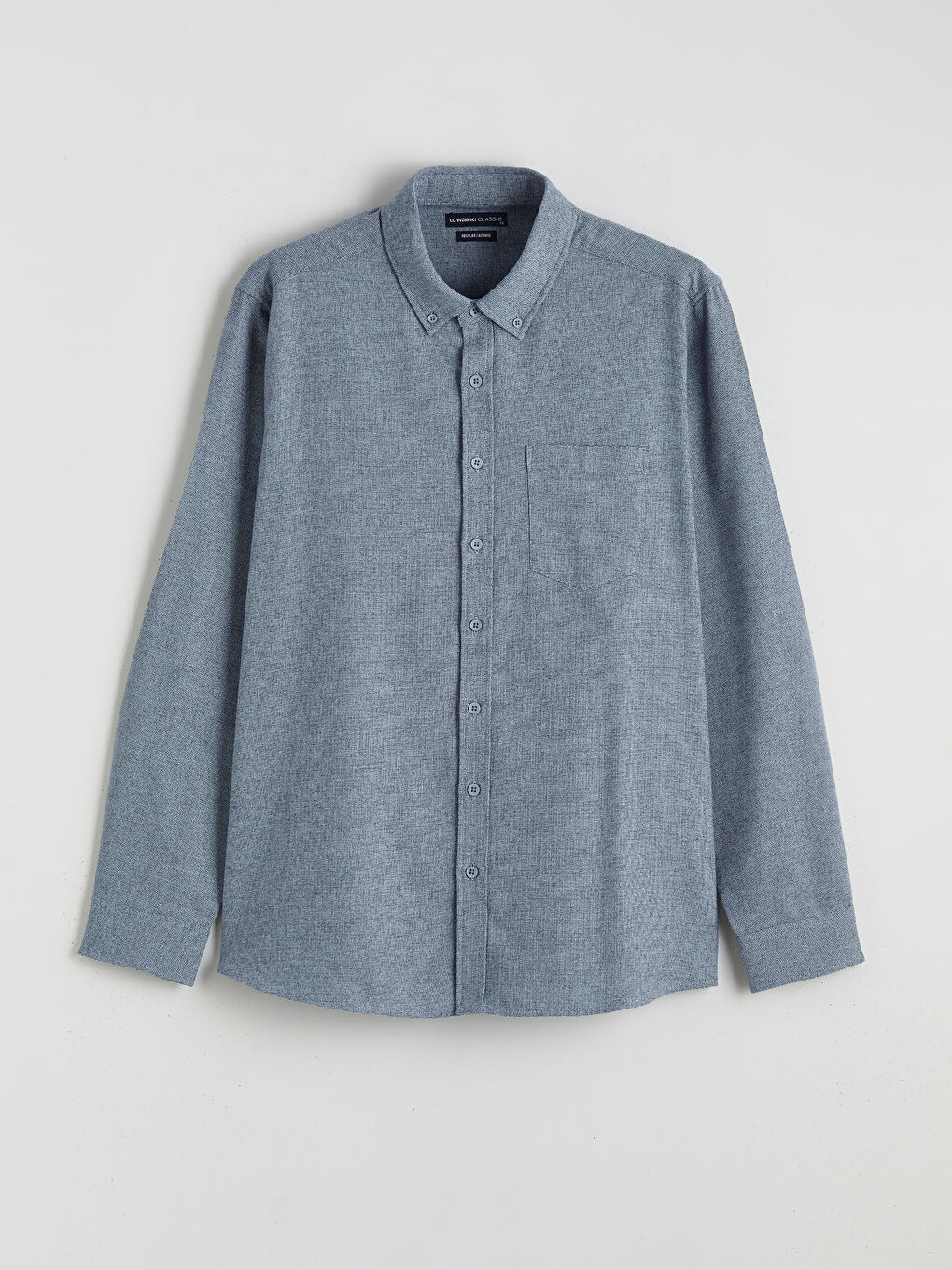 Regular Fit Dobby Pocket Men's Shirt-4