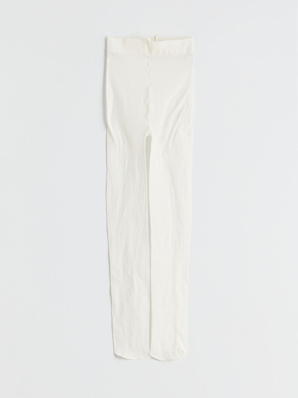 Bej Kız Çocuk Kadife Salopet ve Külotlu Çorap-4