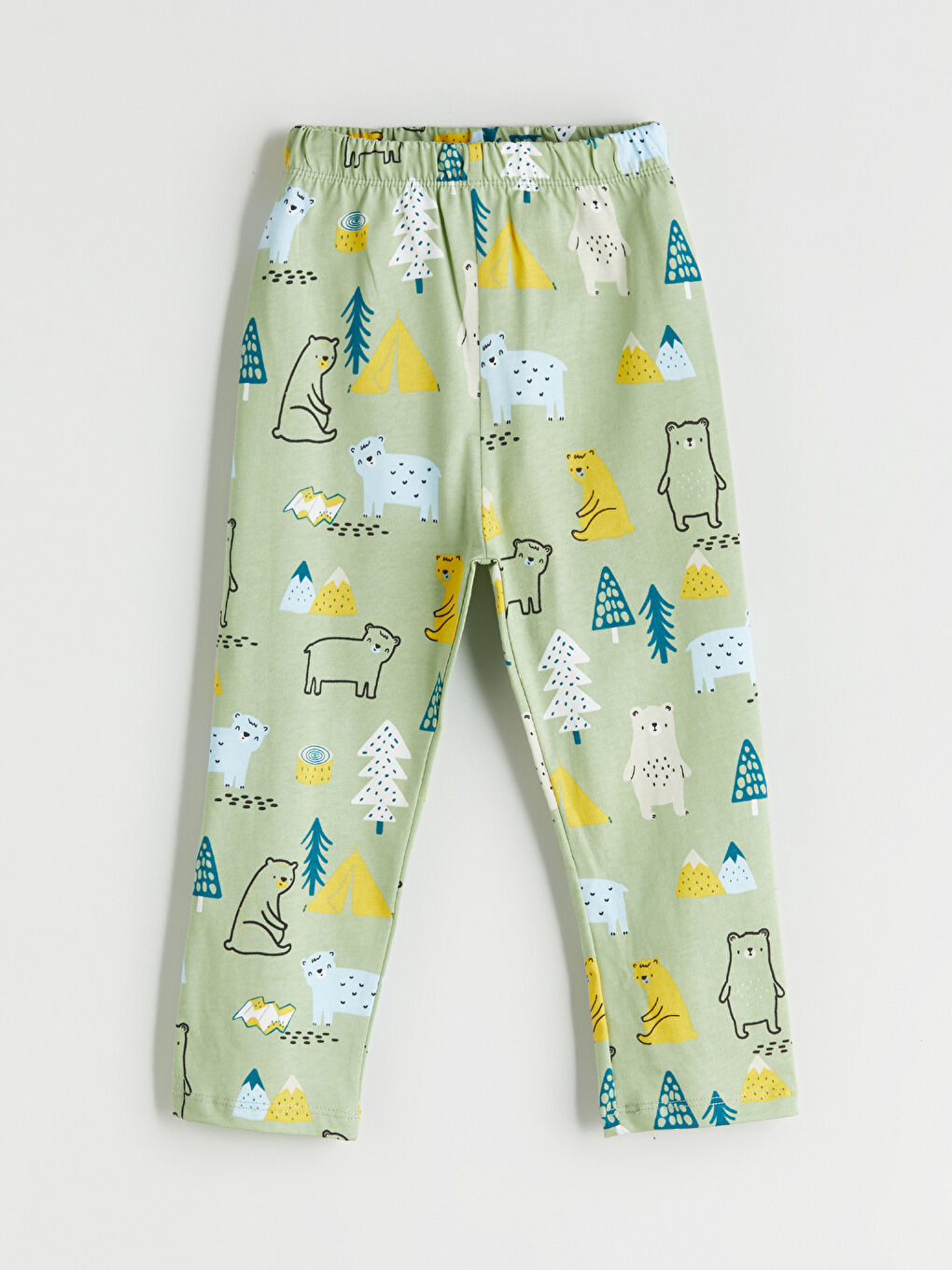 LCW Kids Boys' Pyjama Bottoms with Elastic Waist -W5ES97Z1-LRK