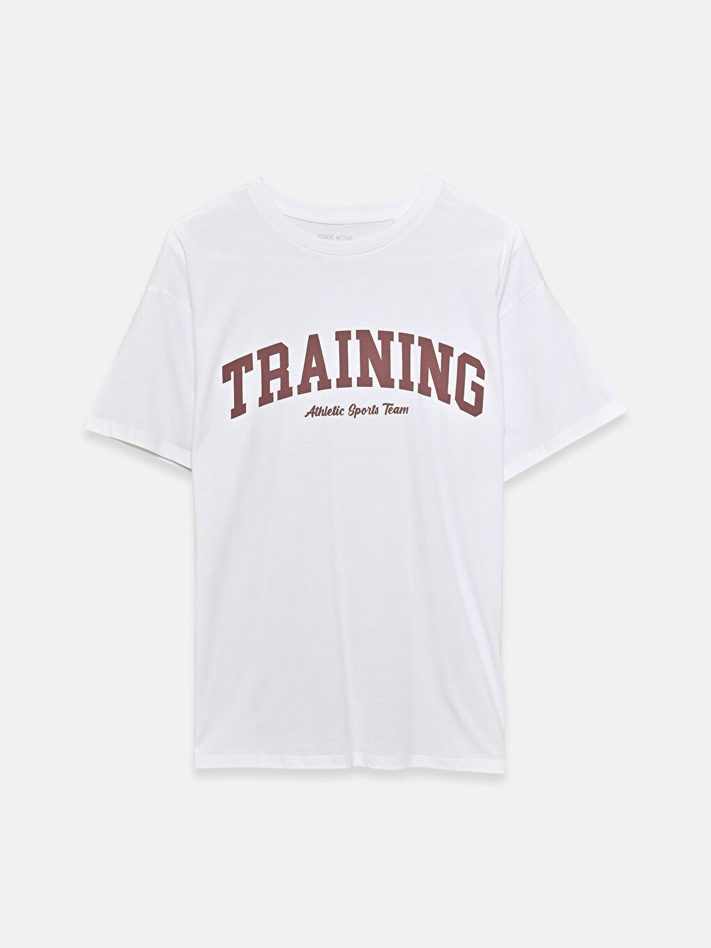 Rundhalsausschnitt Bedrucktes T-Shirt für Damen