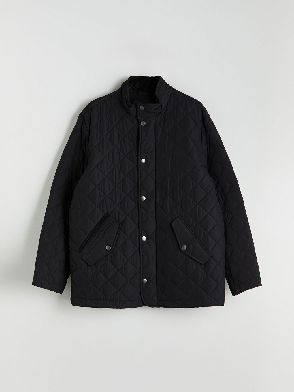 Standard Fit Funnel Neck Men's Puffer Coat-7