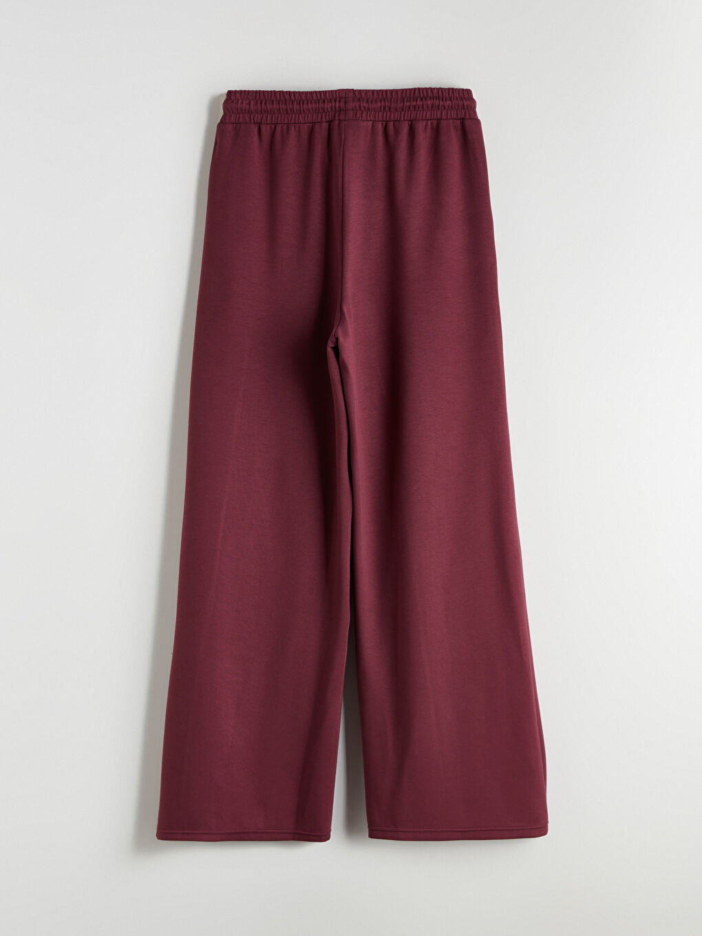 Elasticated Waist Wide Leg Women's Sweatpants-5