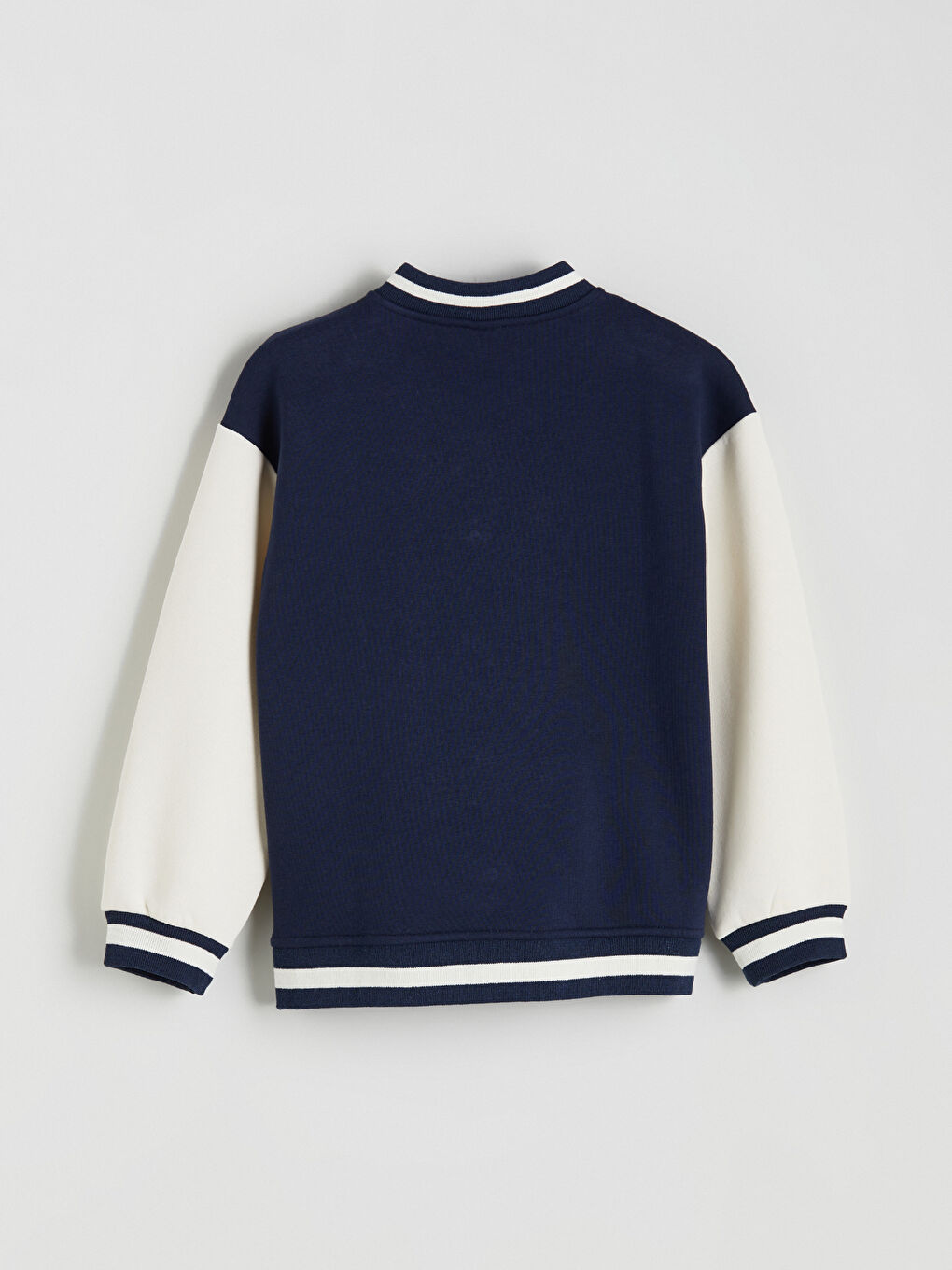 Printed Girls' College Jacket-5