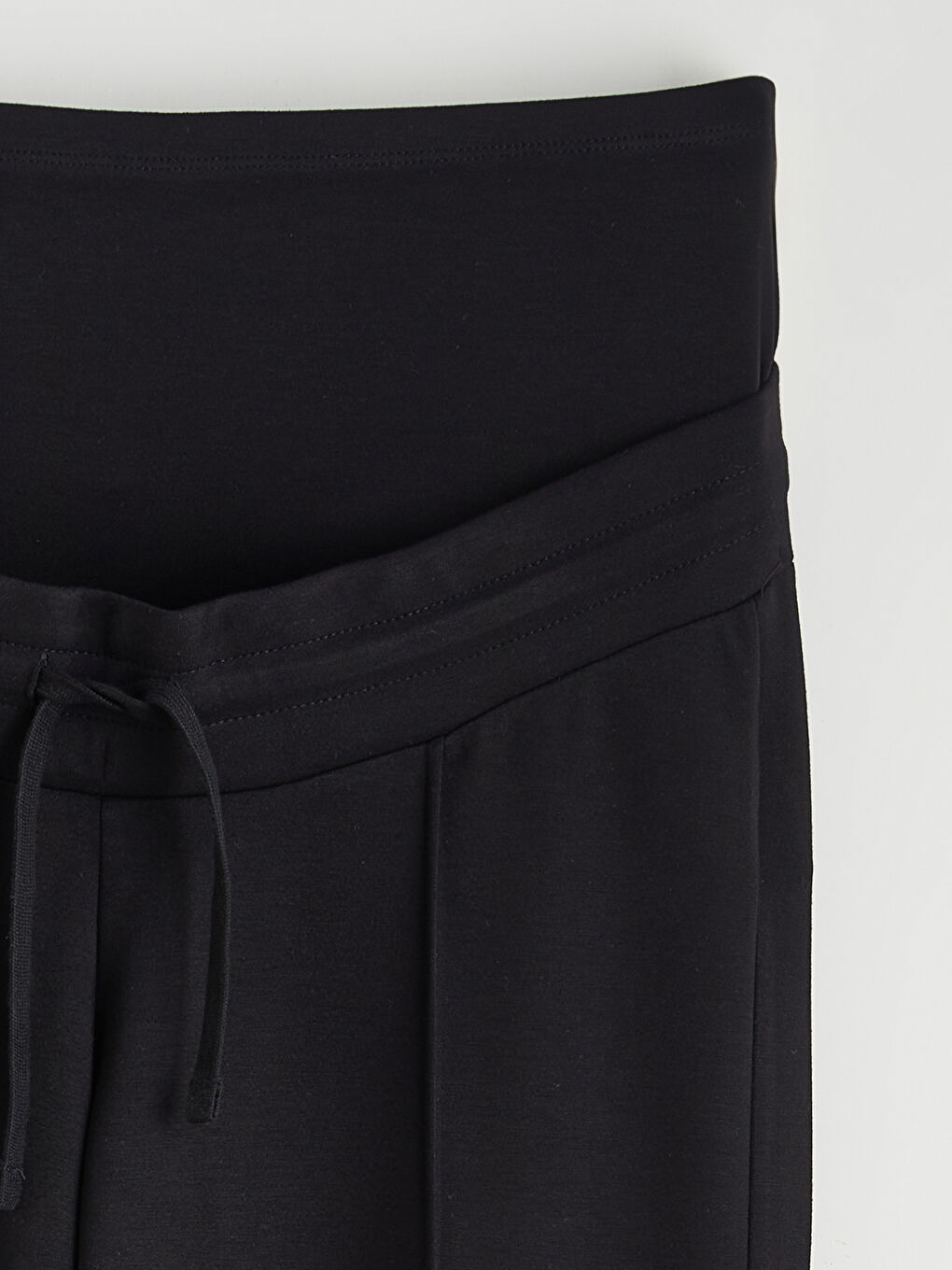 Woman BLACK Sweatpants-5