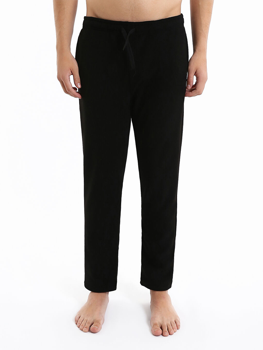 طقم بيجامة رجالي بقصة عادية-1