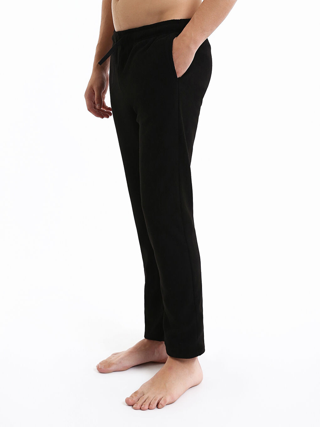 طقم بيجامة رجالي بقصة عادية-3