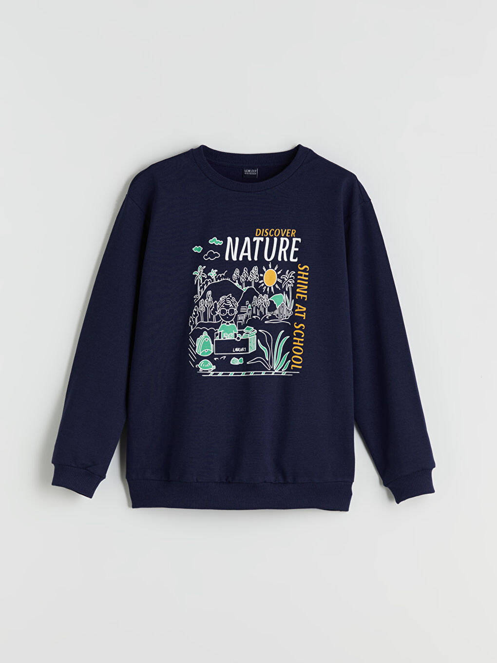 Dukserica za dečake sa okruglim izrezom