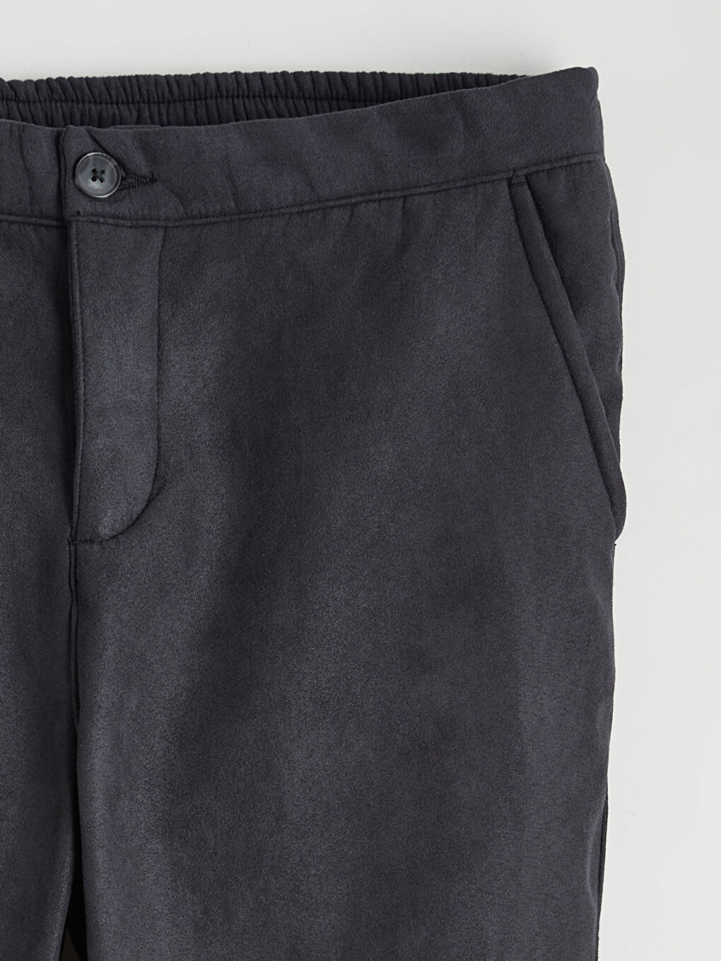 Antrasit Standart Kalıp Erkek Pantolon-6